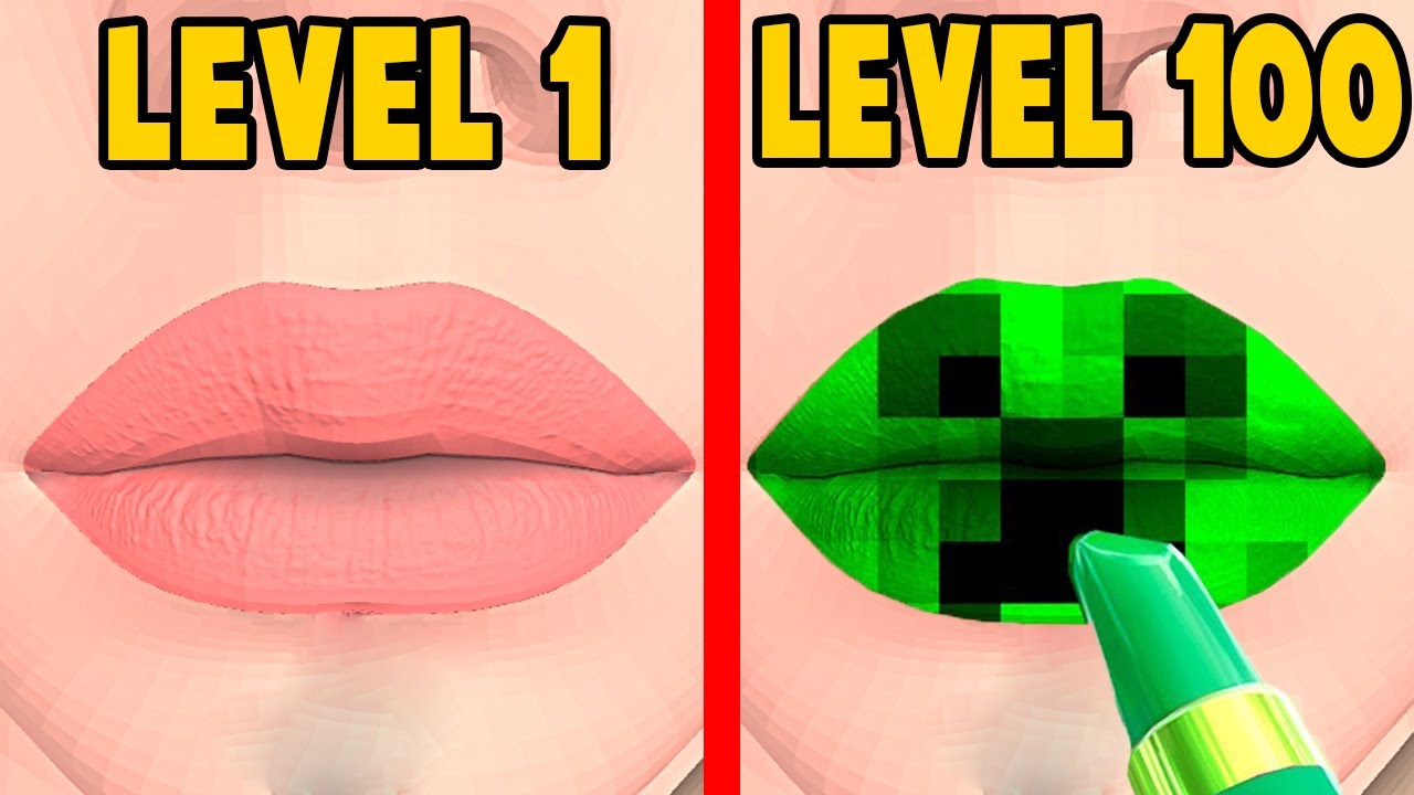 Stal jsem se PROFESIONÁLNÍM umělcem Na RTY!😍 (Lip Art 3D)