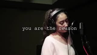 Alexadra Porat - You Are The Reason (Cover)