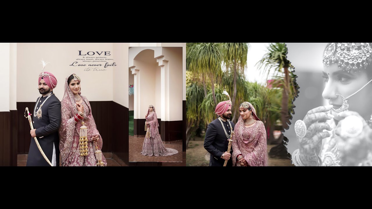 Best 4KWedding Highlight Manjinder Kaur Weds Gursewak Singh  A.onephotography Tarsikka- M-8556054007