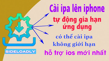 Sideloadly-Cài file ipa lên iphone không bị thu hồi và tự gia hạn ứng dụng (re-sign)