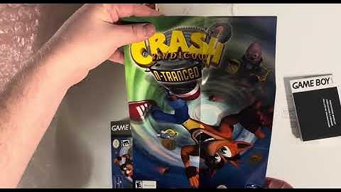 Crash Bandicoot 2: N-Tranced GBA (2003) Unboxing - Sealed