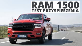 RAM 1500 5.7 HEMI V8 401 (AT) acceleration 0-100 - YouTube