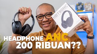 Headphone 200ribu udah ada anc nya?Review dbE HBT90 NC (Eng subt)