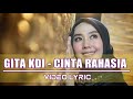 Gita KDI - Cinta Rahasia (Lirik Lagu) #gitakdi #dangduthits #cintarahasia #sachistudio