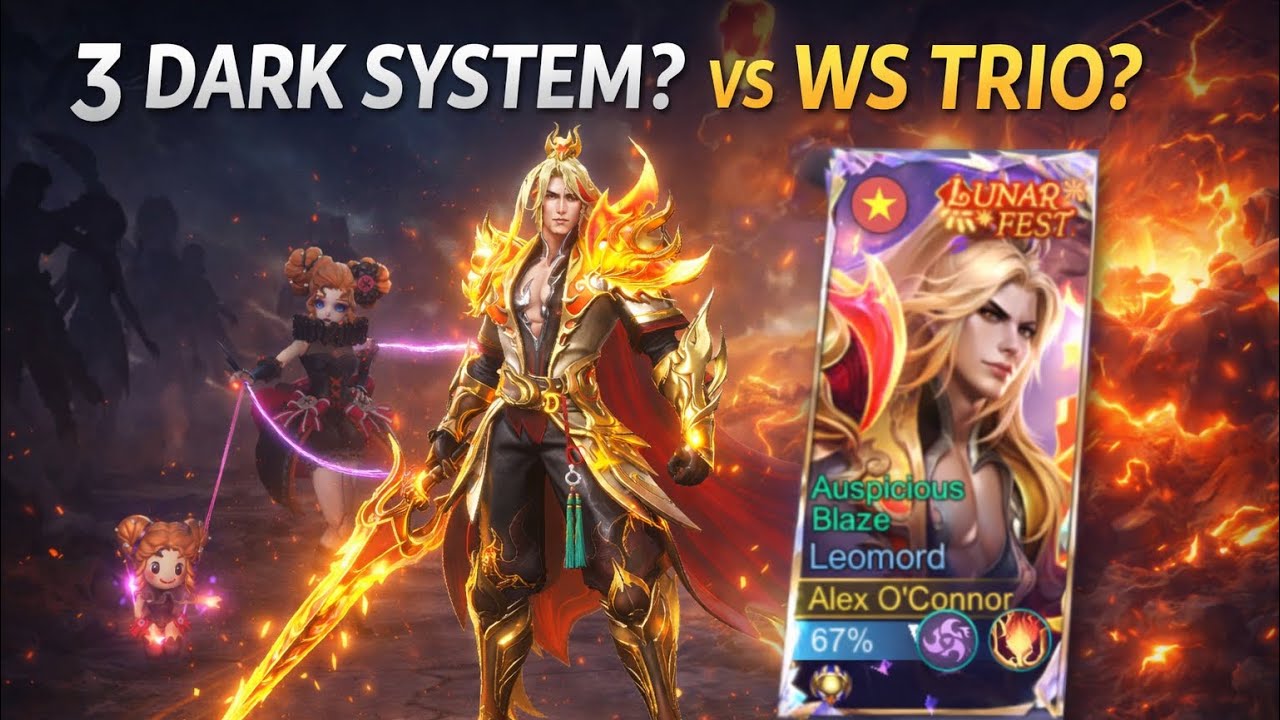 Moonton Gave Me 3 Dark System Teammates vs Winstreak Trio — Here’s How You Win