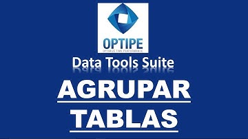 Agrupar tablas de distintas hojas con Data Tools Suite | Optipe