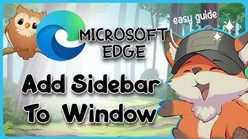 Microsoft Edge Sidebar Missing | Guide Glimpse