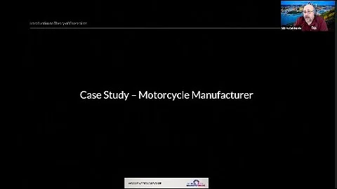 Case Study- from Introduction and Application of the Theory of Constraints