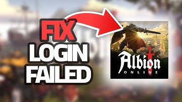 How To Fix Albion Online Game Login Failed | Final Solution