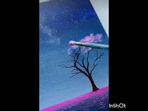 Magenta Dreams Acrylic Nightscapes