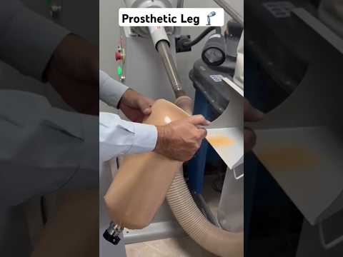 This is How Prosthetic Leg is made #shorts #amputeeleg
