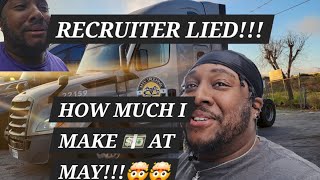 EXPOSING May trucking PAY!!! otr vlog #11