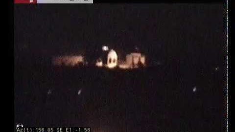 Sensor Fusion and IR comparison of vehicle at 4km