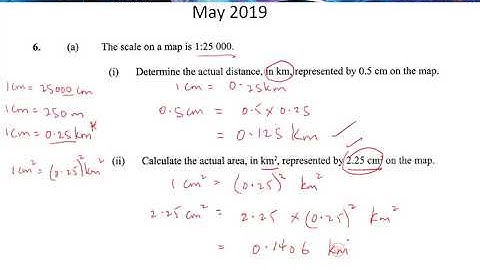 CSEC Mathematics-June 2019 Question 6