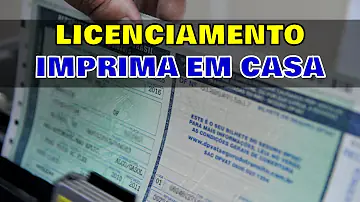 Como imprimir CRV 2021 Detran-SP?