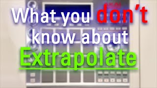 How Does Extrapolate Look | How to Say Extrapolate in English | What is Extrapolate