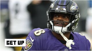 How can Lamar Jackson and the Ravens improve the team's offense | Get Up