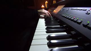 Franz Schubert - Heilig, heilig, heilig,  Orgel mit Chor auf Yamaha Clavinova CVP 709