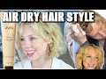 AIR DRY HAIR - HOW TO - frizz free summer style - JVN Complete Air Dry Cream