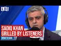 Speak To Sadiq live on LBC | James O'Brien | LBC