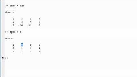 MATLAB Tutorial Part 5  Matrices EngEgy com