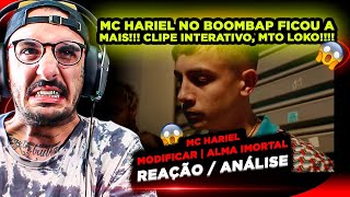 HARIDADE NO BOOMBAP, ESQUECE!!!! MC HARIEL - MODIFICAR [REAÇÃO/ ANÁLISE]