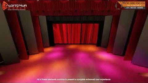 Elements of a stage by Auditorium works