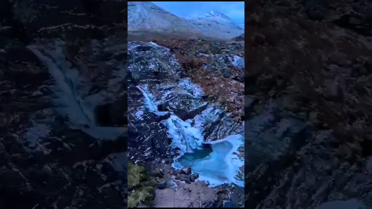 FROZEN WATERFALL (AMAZING)