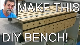 woodworking how to make a skirt for the diy dave stanton bench Adding a front skirt to the Stanton bench has created a 3D clamping 