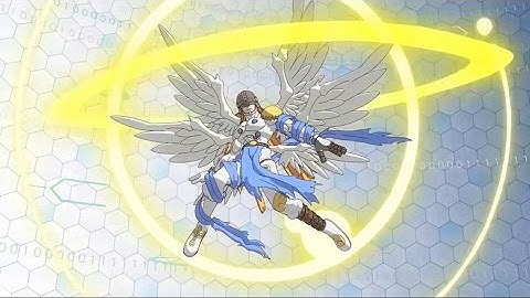 Patamon Digivolve To... Angemon! (Tri. English Dub)