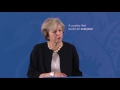Britain, the great meritocracy: Prime Minister's speech