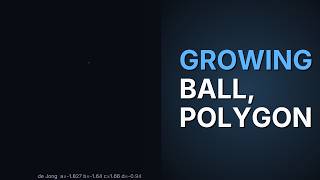 A ball fills the arena, one bounce at a time | 9 satisfying physics simulations, 8 min