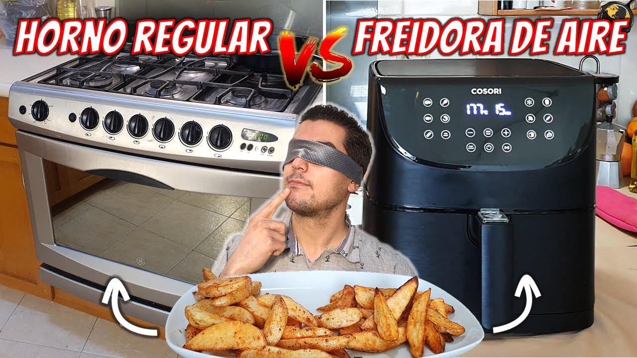 Freidora de AIRE vs Horno Regular | ¿Son lo mismo? | Cocina Universal -  YouTube