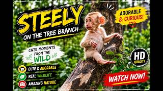 Adorable Baby Monkey STEELY Running, Climbing & Playing Collection screenshot 3