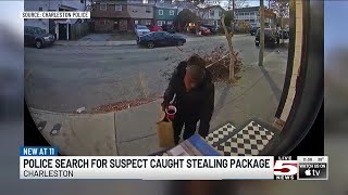 VIDEO: Charleston Police seek help in identifying suspect who stole Christmas gifts