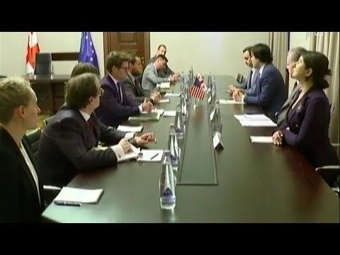 აშშ-ის კონგრესის წარმომადგენლები NGO-ებს ხვდებიან