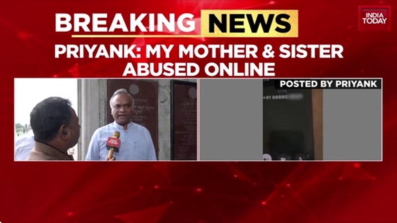 Karnataka RSS Ban Row: Priyank Kharge Gets Threat Calls, Says Family Abused Online | India Today