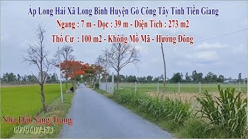 Vlog159 : Đất Nền Giá Rẻ Mặt Tiền Nhựa 4M Chỉ 600 Triệu ( 7x39 ) Thổ Cư : 100m2