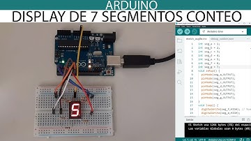 ARDUINO - Contador Automático con Display 7 Segmentos - Video Tutorial