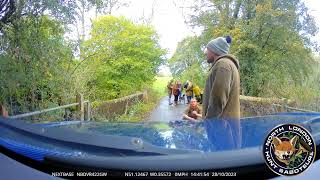 Cider swigging hunt yobs block public road. by North London Hunt Saboteurs 2,243 views 6 months ago 1 minute, 3 seconds