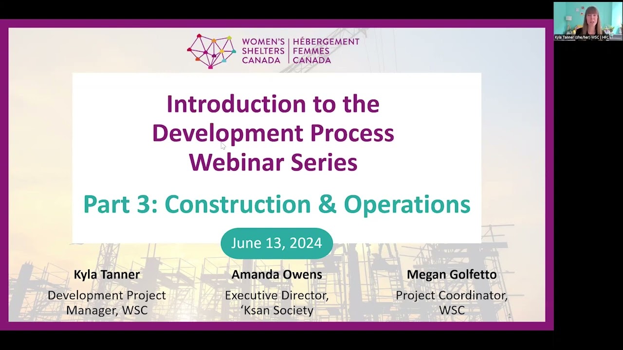 Introduction to the Development Process – Part 3: Operations and Construction
