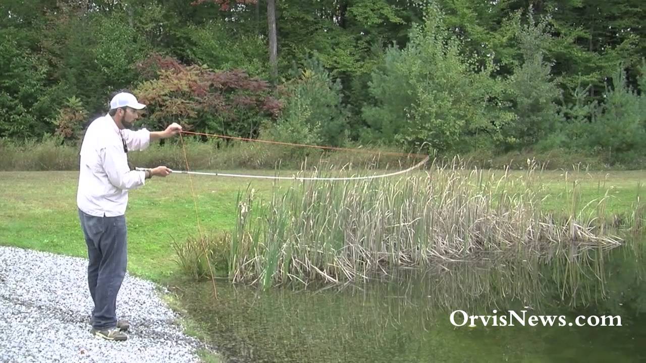 ORVIS Fly Casting Lessons The Bow And Arrow Cast YouTube
