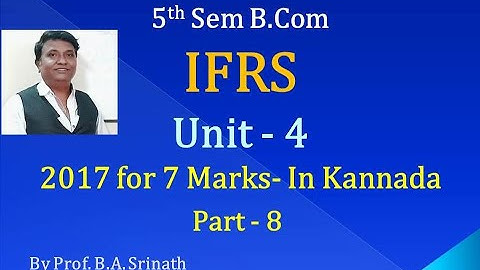 Accounting for Groups in Kannada PART 8 (2017 B.Com Question Paper for 6 Marks) By Srinath Sir