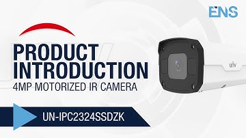 Uniview 4MP Motorized IR Network Security Camera | UN-IPC2324SSDZK - UNV