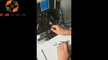 Cable Stripping and Pre-insulated Chain Connectors Crimping Machine WL-BRX01