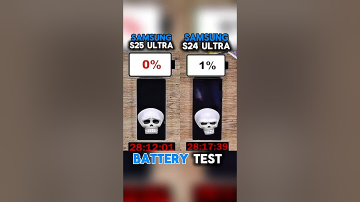 SAMSUNG S25 ULTRA VS SAMSUNG S24   ULTRA BATTERY 🔋 TEST?