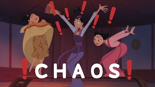 TingTing, Mei & Su being the best part of Mulan II for over 7 minutes straight