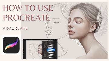 How to use PROCREATE, How to import image and videos. Screen record. #procreate #digitalart #drawing