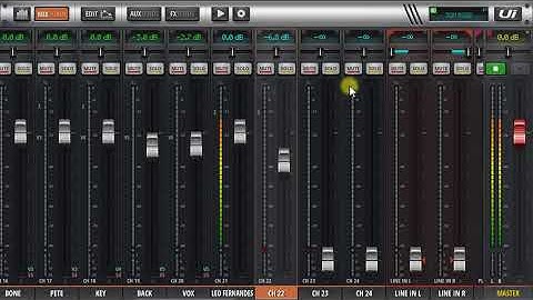 Presets - EQ - Comp - Gate - Soundcraft Ui24 Ui16 Ui12 Aula #39
