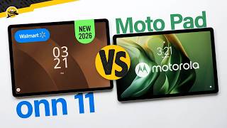 WHICH IS BETTER? - Walmart ONN 11 (2026) vs Moto Pad (2026)
